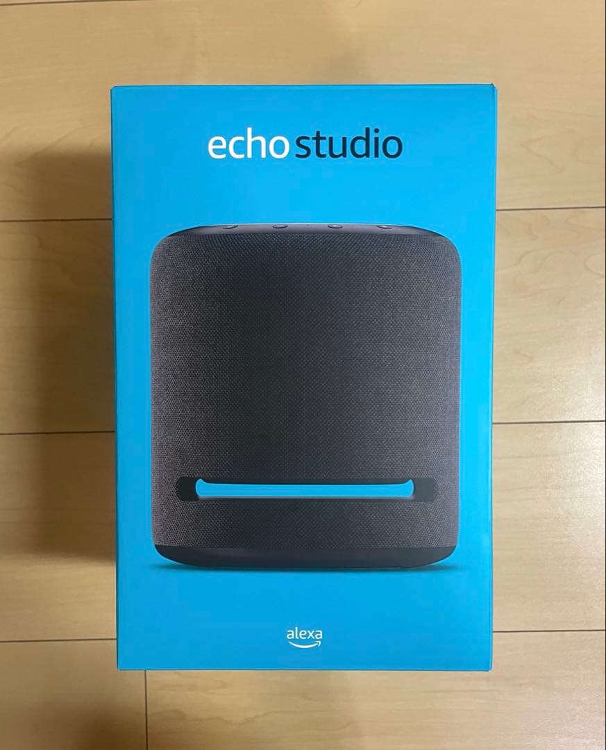 Echo Studio ブラック スマートスピーカー