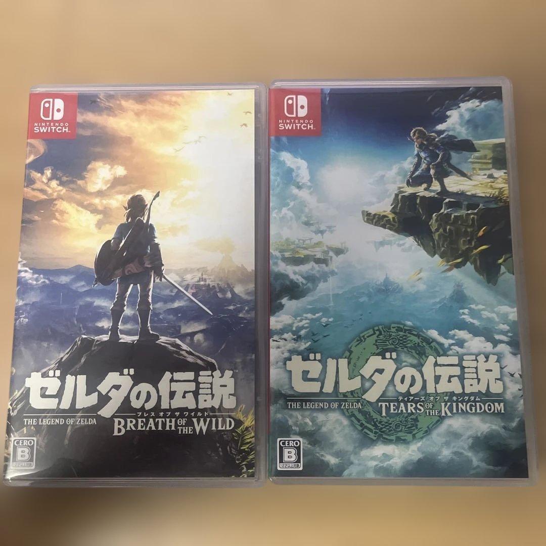 ゼルダの伝説 ティアーズ オブ ザ キングダム ブレスオブザワイルド セット