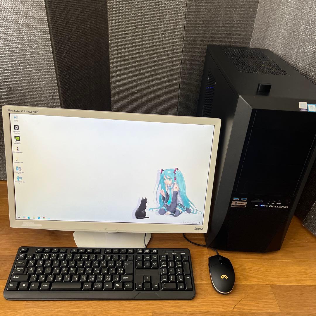 i7搭載★激安ライトゲーミングPCフルセット32