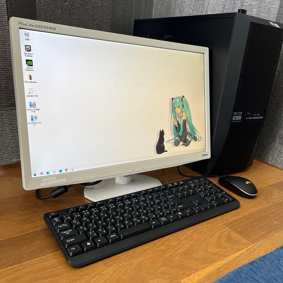 i7搭載★激安ライトゲーミングPCフルセット32