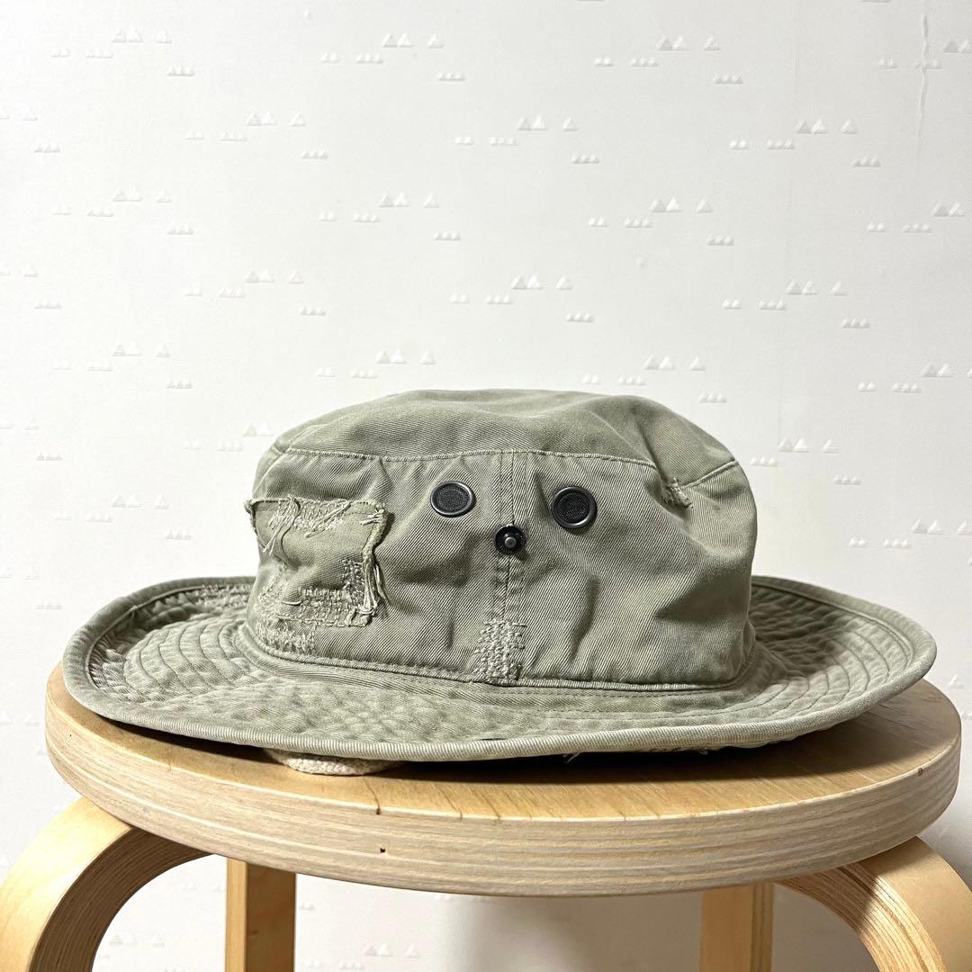 希少 古着 90's ラルフローレン ハンティング ハット タタキ RRL