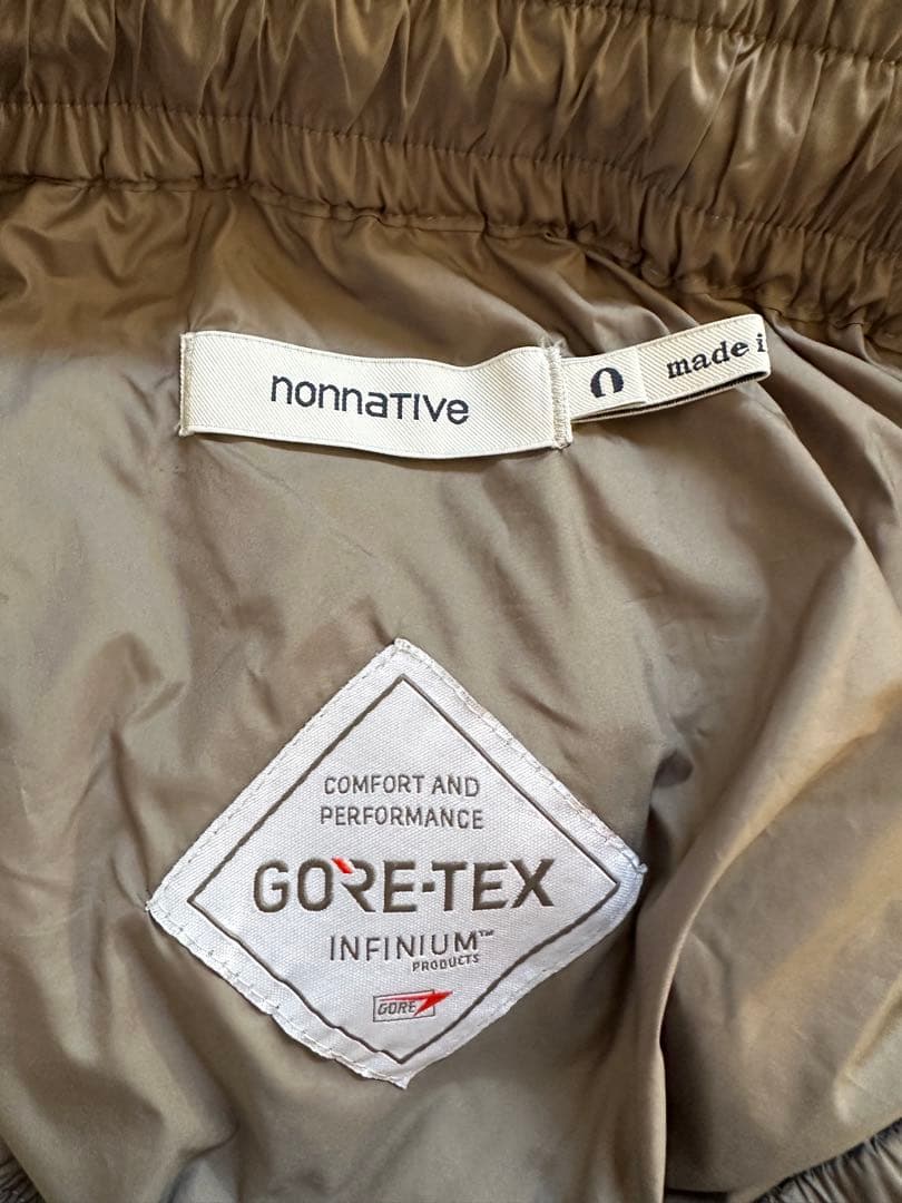 nonnative HIKER EASY PANTS GORE-TEX ゴア