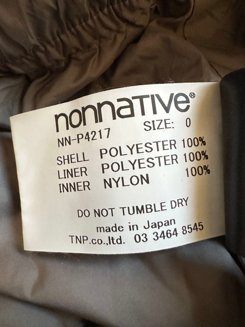 nonnative HIKER EASY PANTS GORE-TEX ゴア