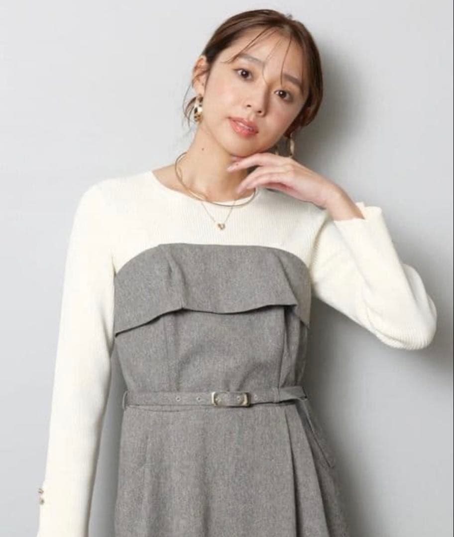 ジャスグリッティー　ベアードッキングワンピース