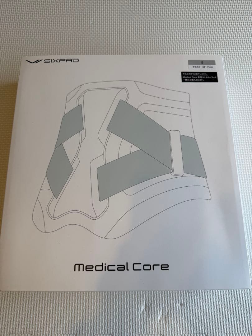 完品　腰専用SIXPAD メディカルコア　Sサイズ　コントローラセット