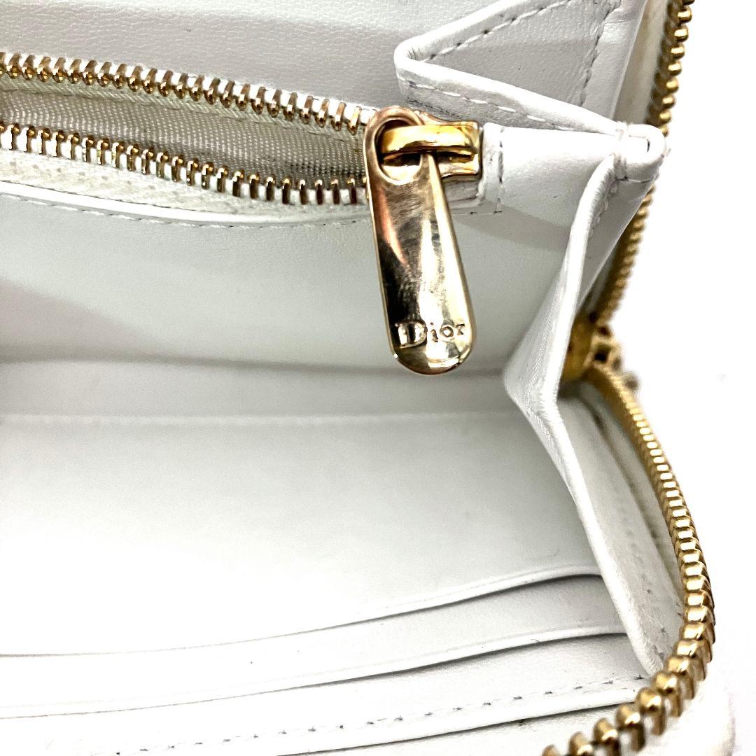 現行● チャンディオール 3192 レディディオール ラウンドファスナー 財布