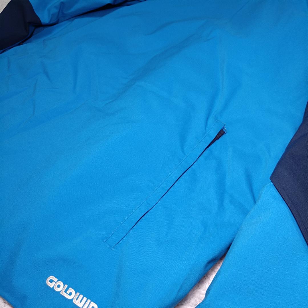 GOLDWIN スキーウェア 上下セットアップ L ツートン 券ホルダー 中綿
