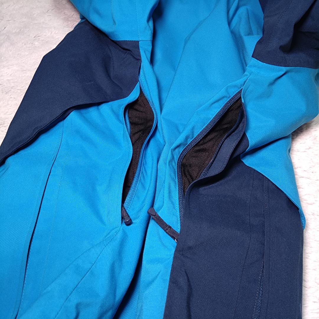 GOLDWIN スキーウェア 上下セットアップ L ツートン 券ホルダー 中綿