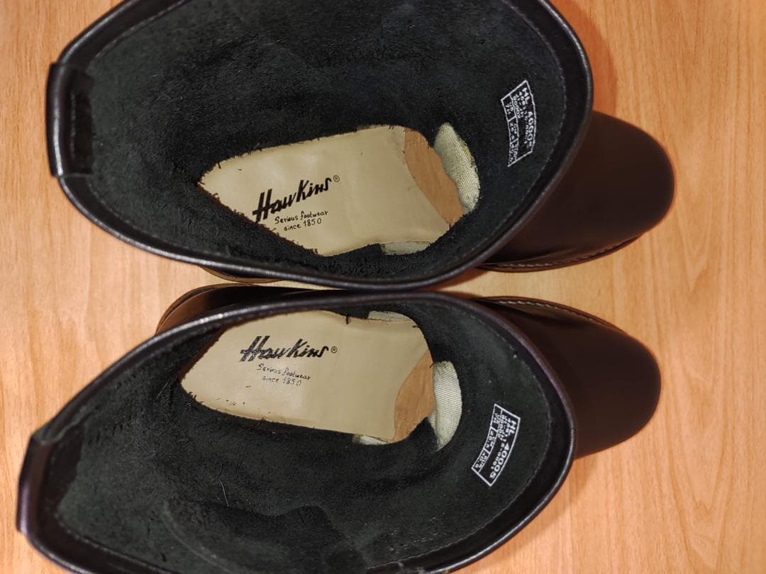 【最終処分価格!】HAWKINS 黒 レザー エンジニアブーツ 25.5Cm