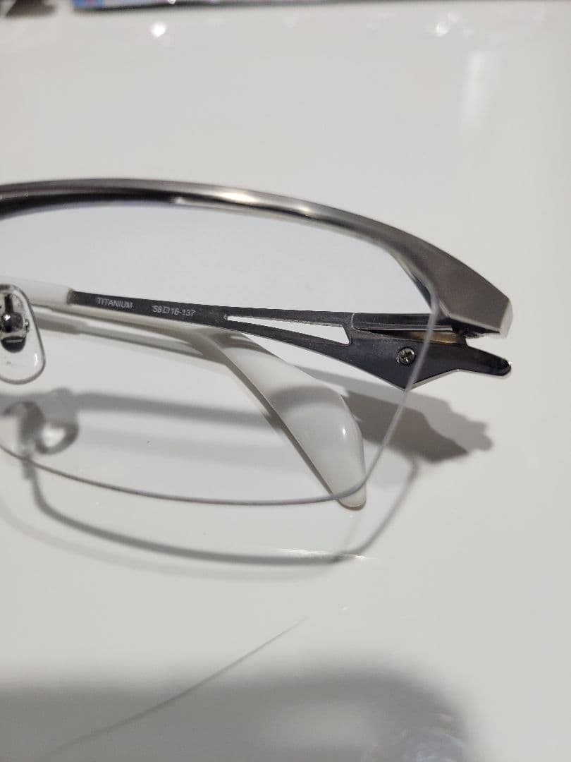 ケンSAMURAI SHO メタルフレーム メガネ