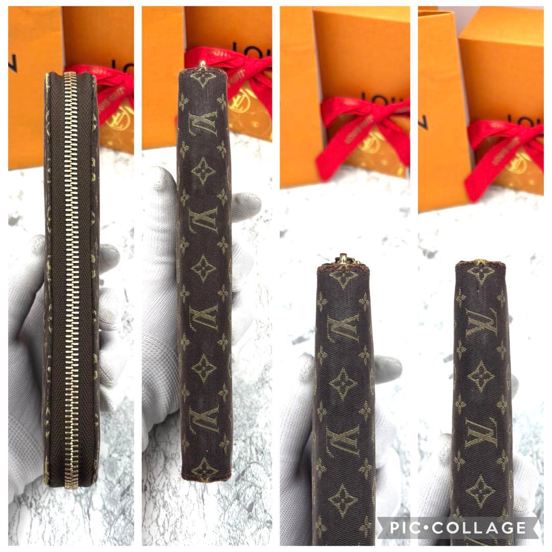 【新品仕様】 ルイヴィトン モノグラム ミニラン ジッピーウォレット 長財布