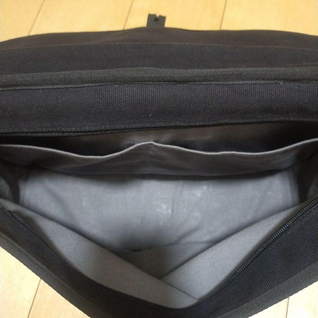 ブロンプトン ショルダーバッグ フロントバッグ キャンパス レザー