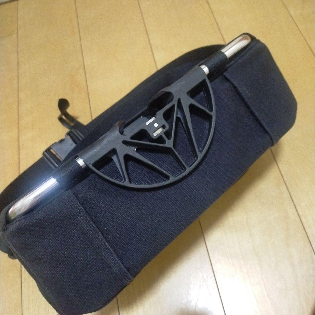 ブロンプトン ショルダーバッグ フロントバッグ キャンパス レザー