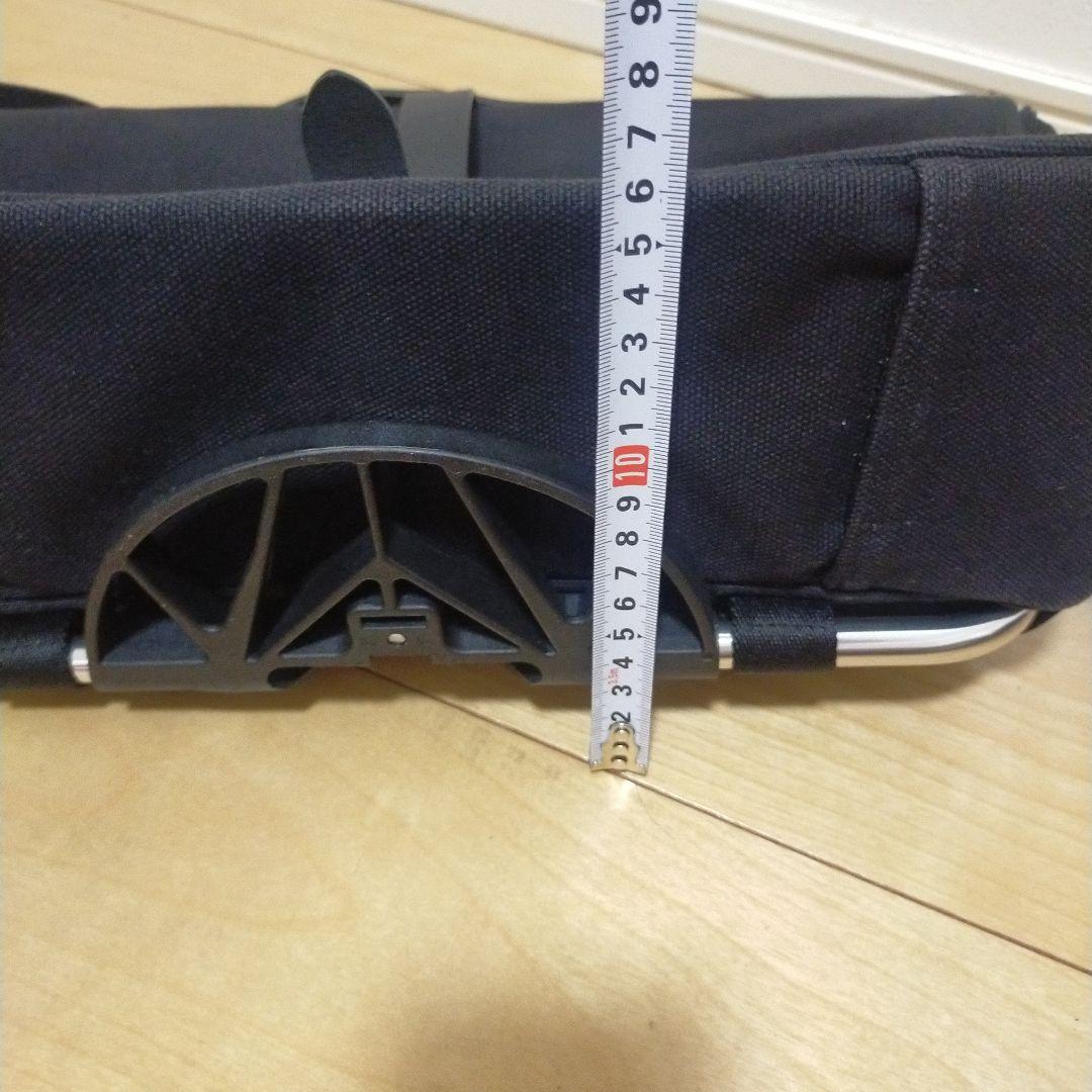 ブロンプトン ショルダーバッグ フロントバッグ キャンパス レザー