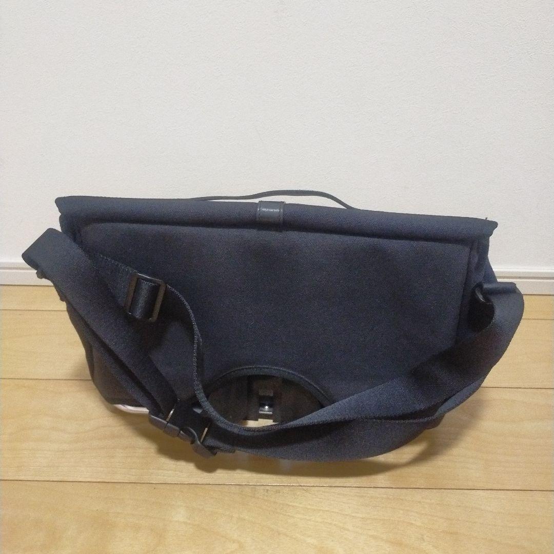 ブロンプトン ショルダーバッグ フロントバッグ キャンパス レザー