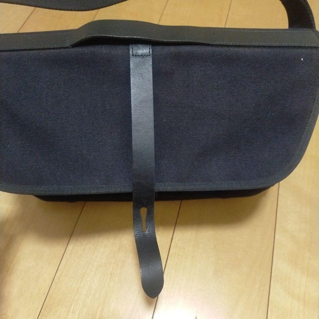 ブロンプトン ショルダーバッグ フロントバッグ キャンパス レザー