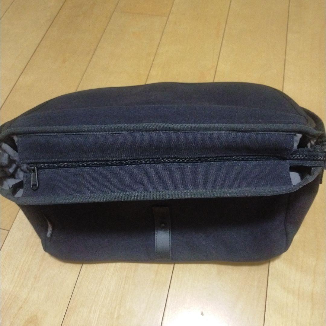 ブロンプトン ショルダーバッグ フロントバッグ キャンパス レザー