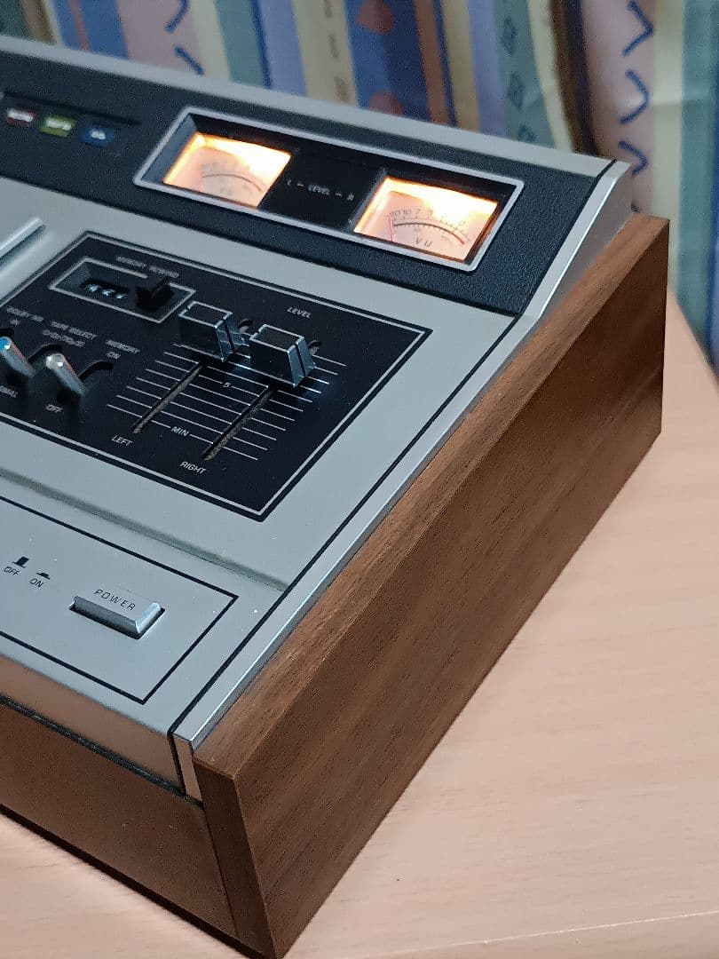 ナショナルカセットデッキ　動作品