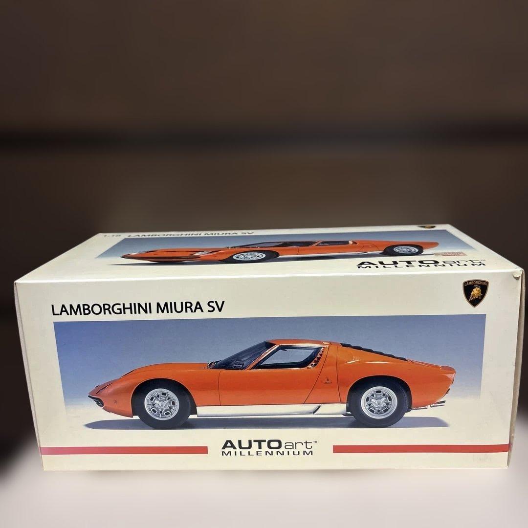 オートアート　ランボルギーニ ミウラ SV 1/18 新品　未使用　未開封