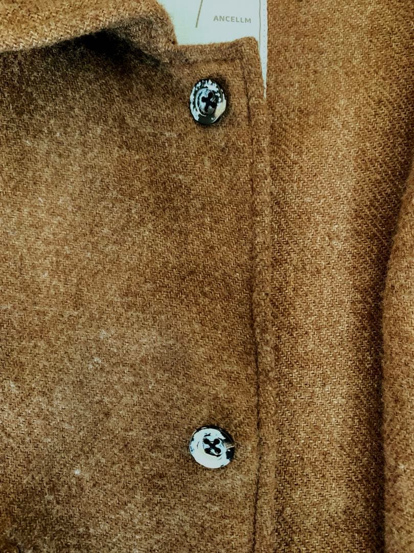 美品　24AW ANCELLM PILLING SHIRT JACKET