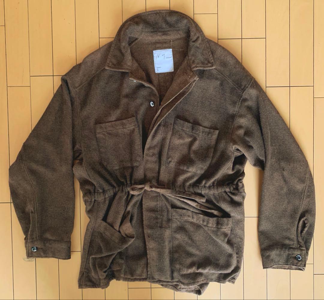 美品　24AW ANCELLM PILLING SHIRT JACKET