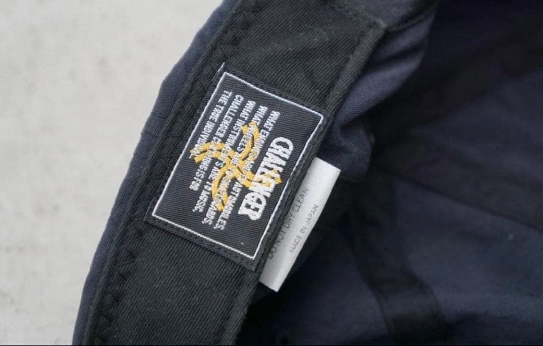CHALLENGER　SAILOR LOGO CAP　BLACK　長瀬智也
