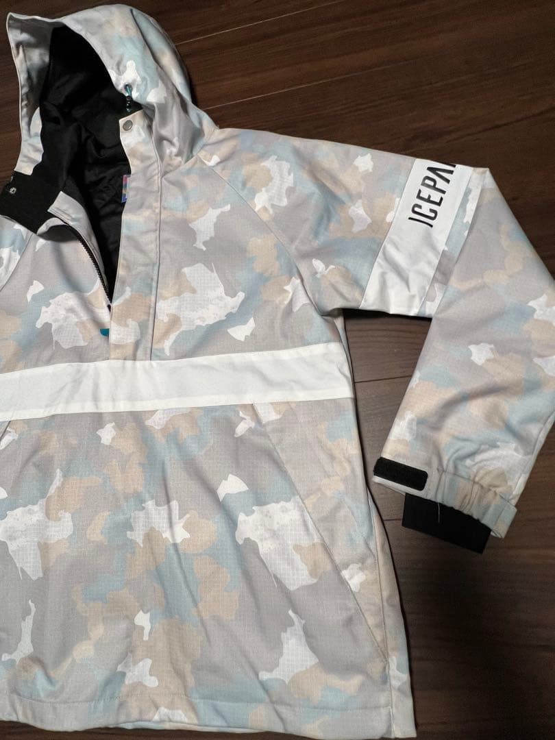 ICEPARDAL 迷彩 スノーボードウェアセット