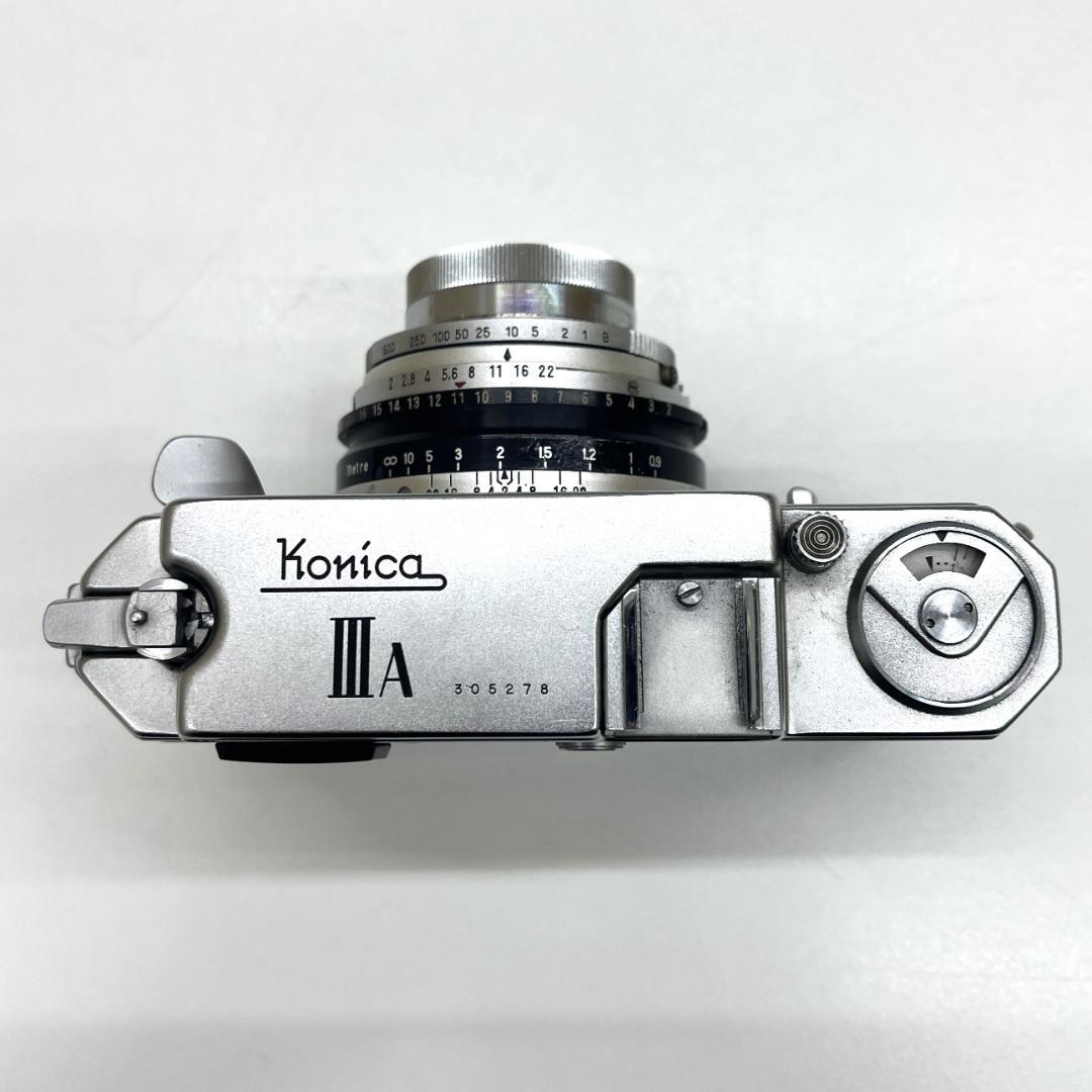 ★KONICA コニカ ⅢA 1:2 48mm レンジファインダーカメラ 現状品