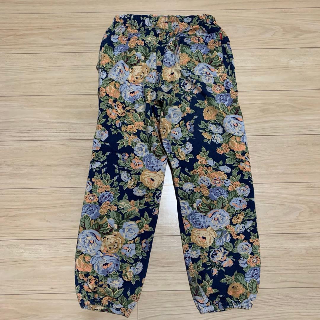 【美品】Supreme フローラル柄 14aw flower pants