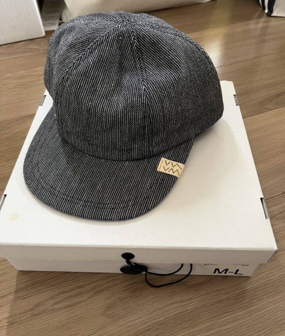visvim ストライプ キャップ M-L