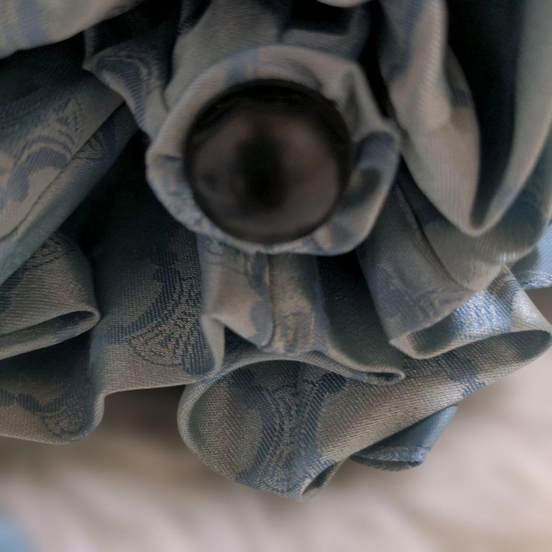 廃盤品 未使用 CELINE セリーヌ 折りたたみ傘 マカダム柄 水色