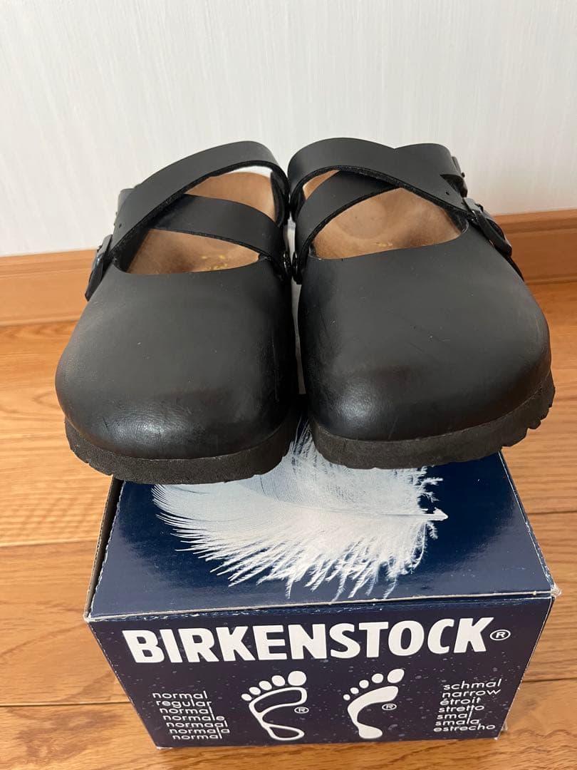 ビルケンシュトック　ローリー　36 ブラック　レザー
