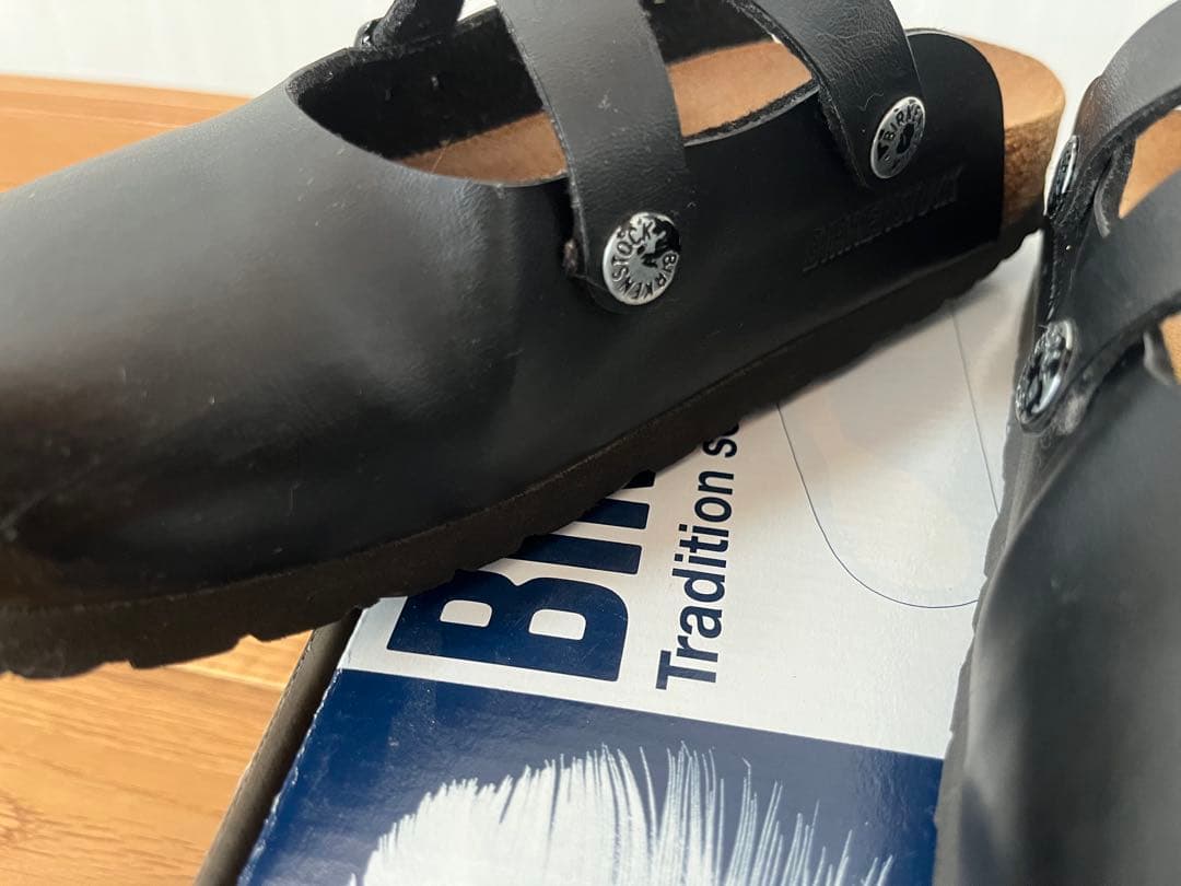 ビルケンシュトック　ローリー　36 ブラック　レザー