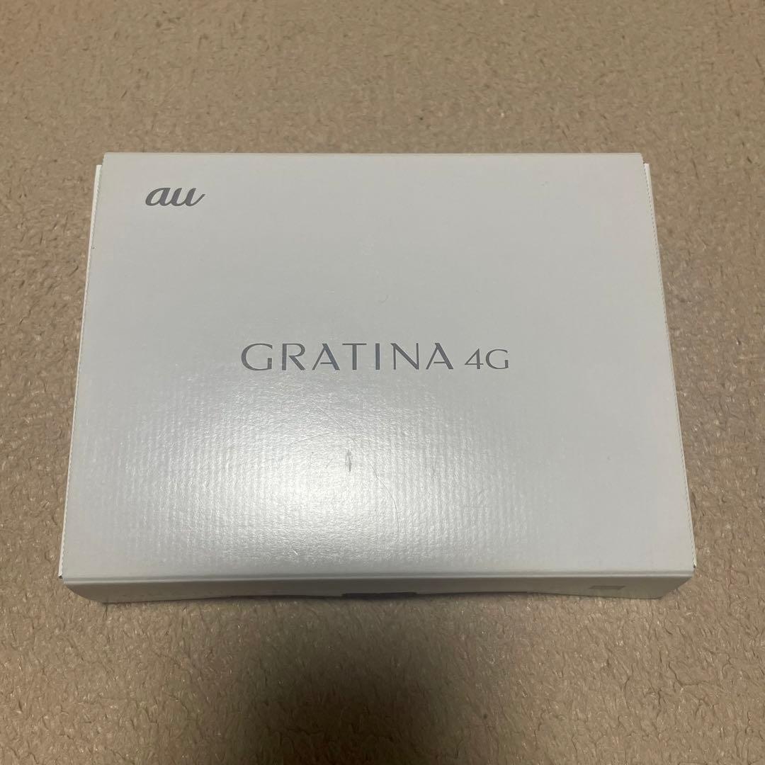 GRATINA 4G KYF31 白 ホワイト ガラケー SIMフリー 携帯電話