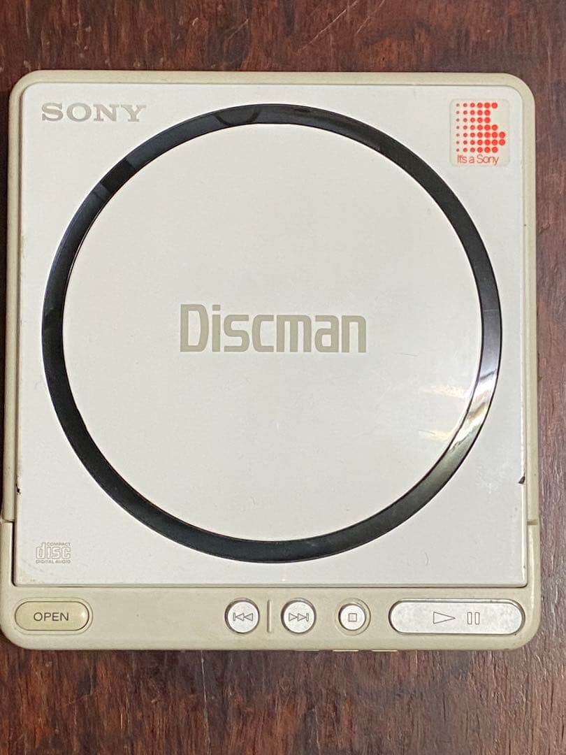 SONY DISCMAN D-40 再生確認　ジャンク扱い　ホワイト