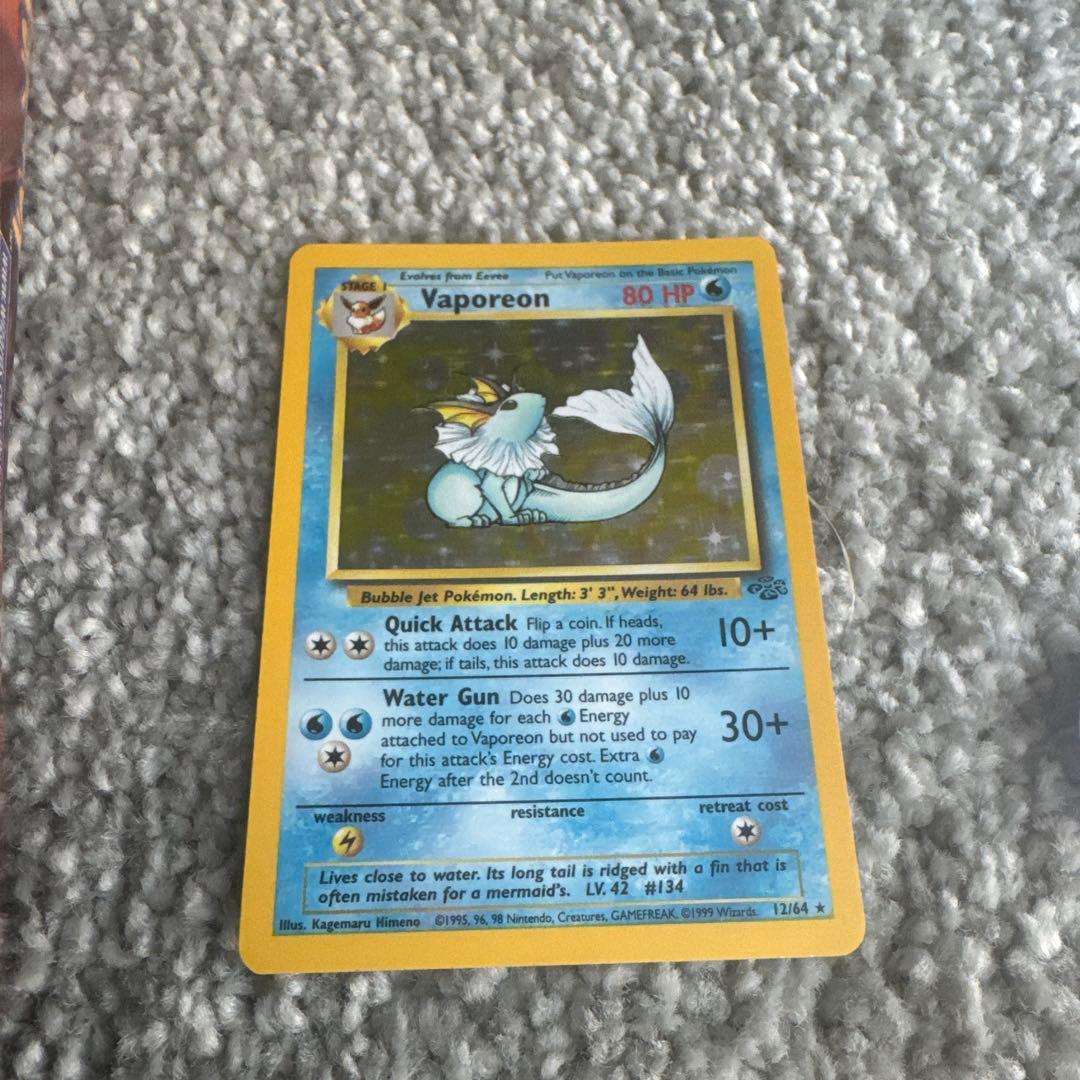 1999年ポケモンカード 英語版 旧裏 Water Blastジャングル まとめ