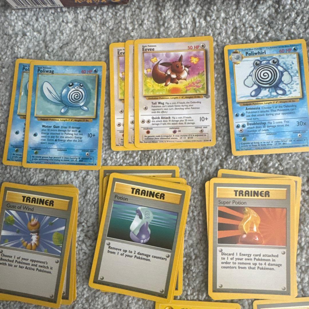 1999年ポケモンカード 英語版 旧裏 Water Blastジャングル まとめ