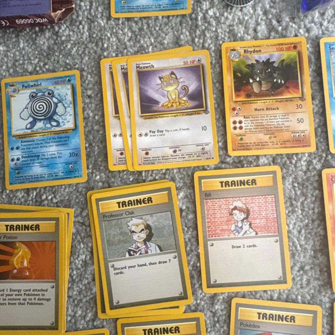 1999年ポケモンカード 英語版 旧裏 Water Blastジャングル まとめ