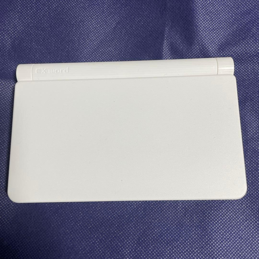 CASIO XD-sv4750ホワイト 電子辞書 本体