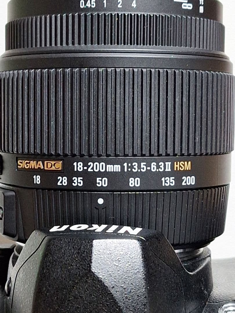 Nikon D70　SIGMA DC 18-200mm