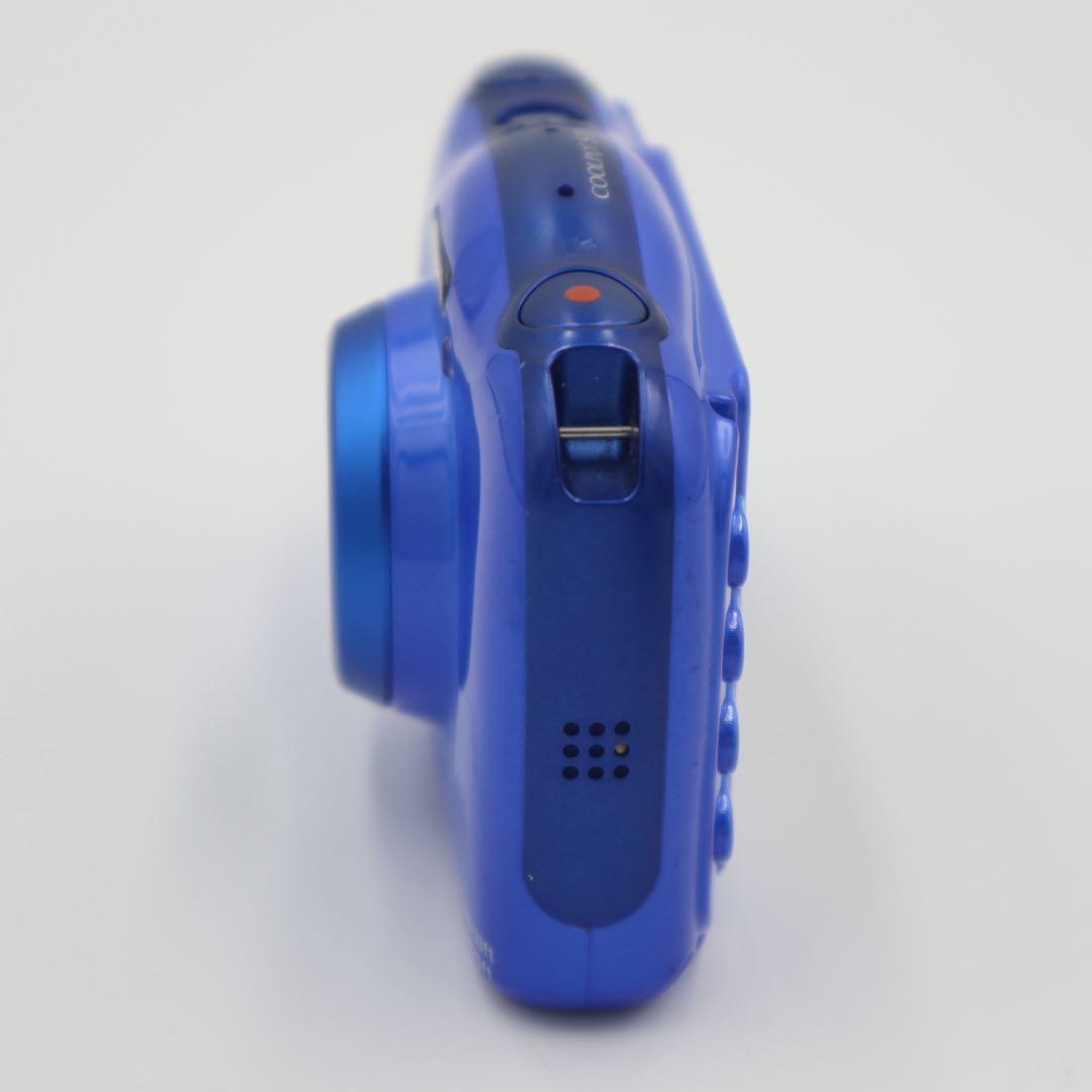 【レトロ撮影】 NIKON COOLPIX　S33　コンデジ　ブルー 動作確認済