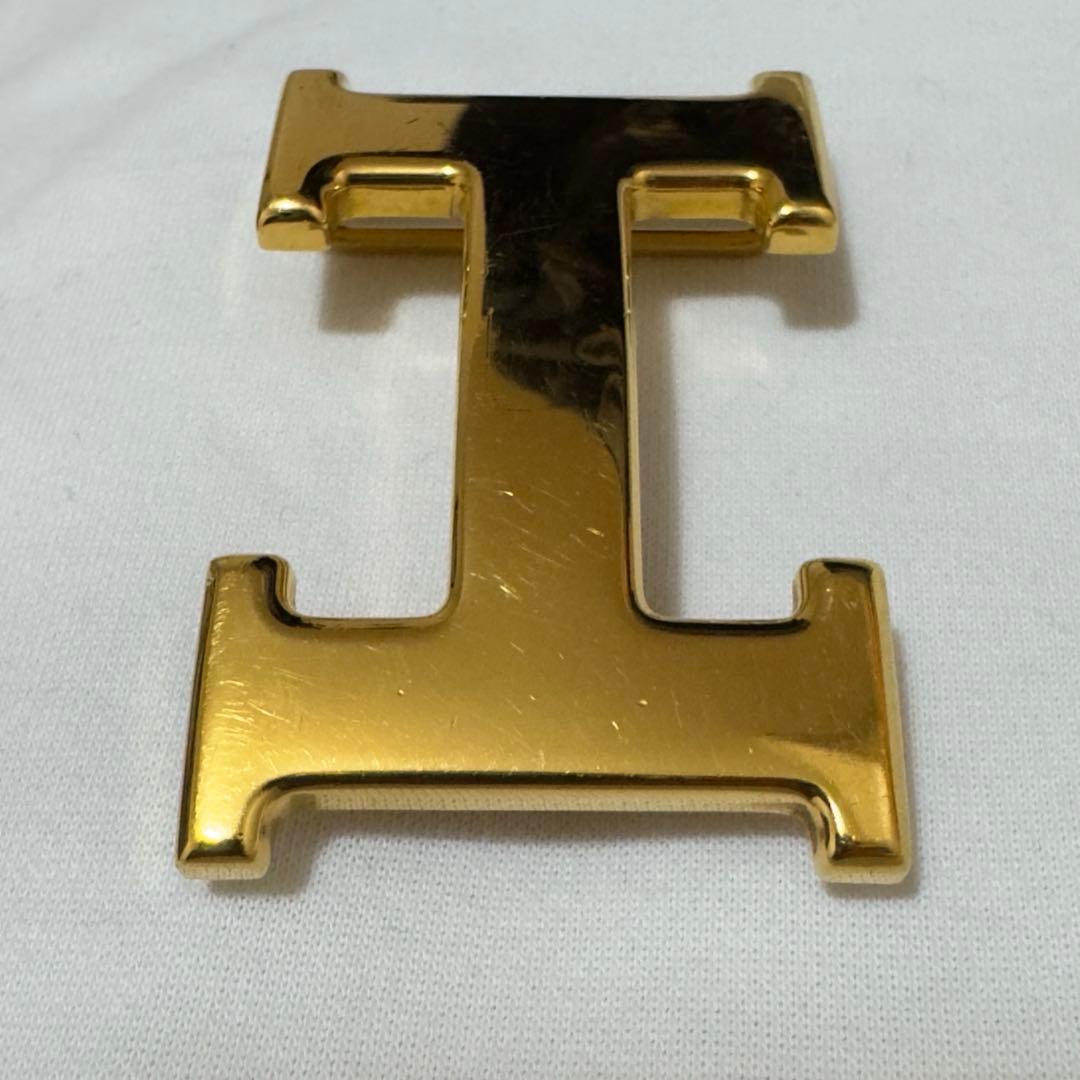 ネイビー エルメス ベルト コンスタンス ゴールド リバーシブル hermes