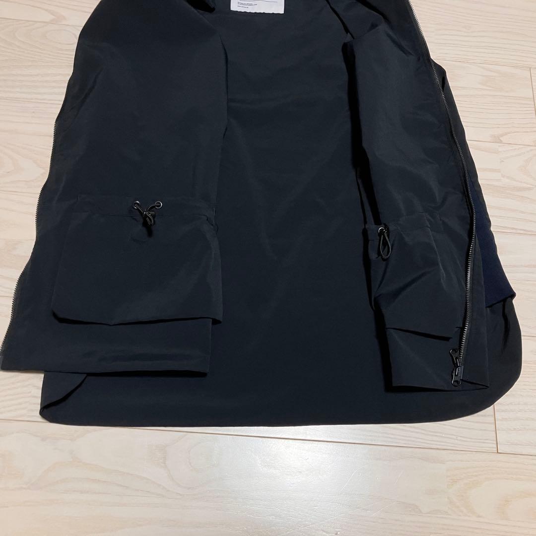 【美品】UNTRACE アントレース ジッパーベスト 2 ダークネイビー L
