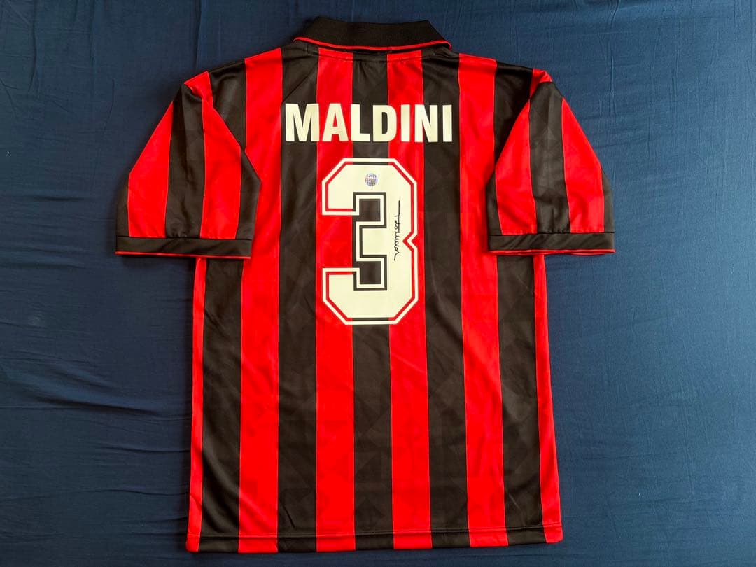 【専用】パオロ・マルディーニ 直筆サイン入りユニフォーム ACミラン