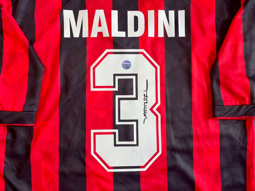 【専用】パオロ・マルディーニ 直筆サイン入りユニフォーム ACミラン