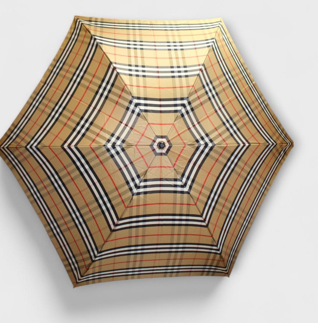 Burberrys 　バーバリー　ノバチェック　新品　チェック柄 折り畳み　傘