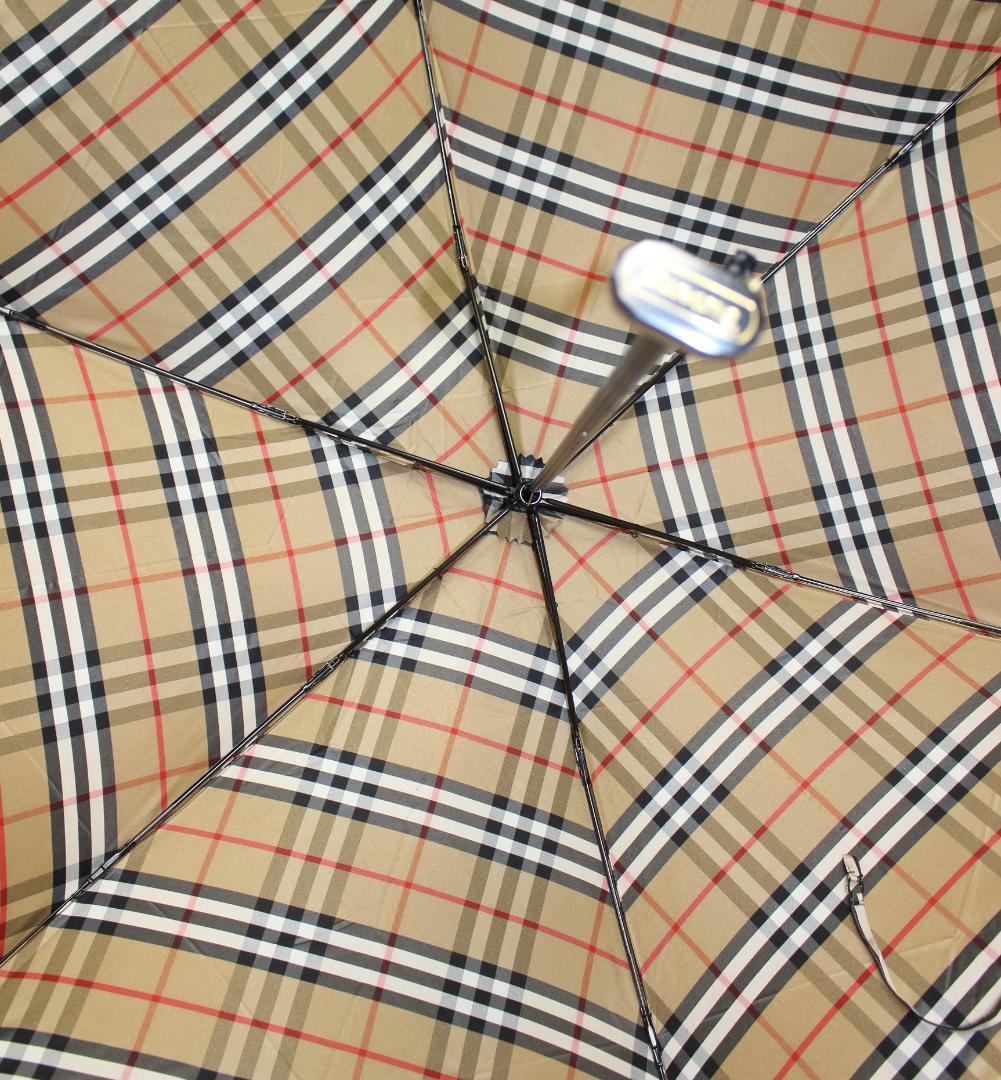 Burberrys 　バーバリー　ノバチェック　新品　チェック柄 折り畳み　傘