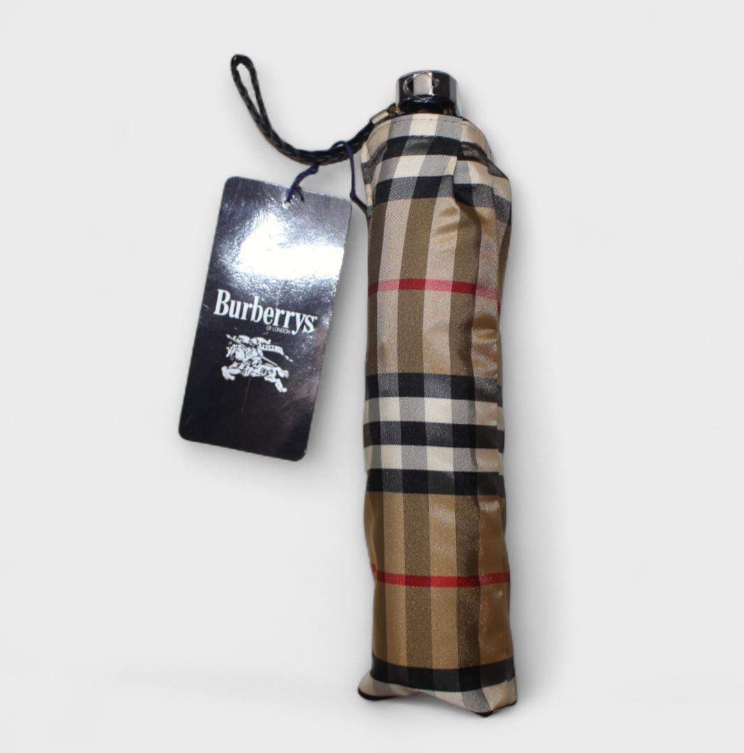 Burberrys 　バーバリー　ノバチェック　新品　チェック柄 折り畳み　傘