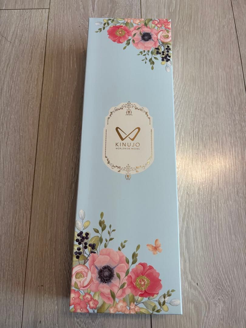 【未使用／海外対応】ホワイト ストレートヘアアイロン