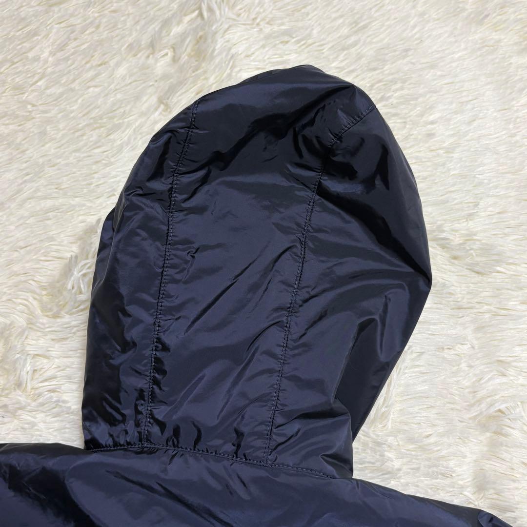 【前田ぬん様】PRADA ナイロンジャケット 三角ロゴ ネイビー Lサイズ